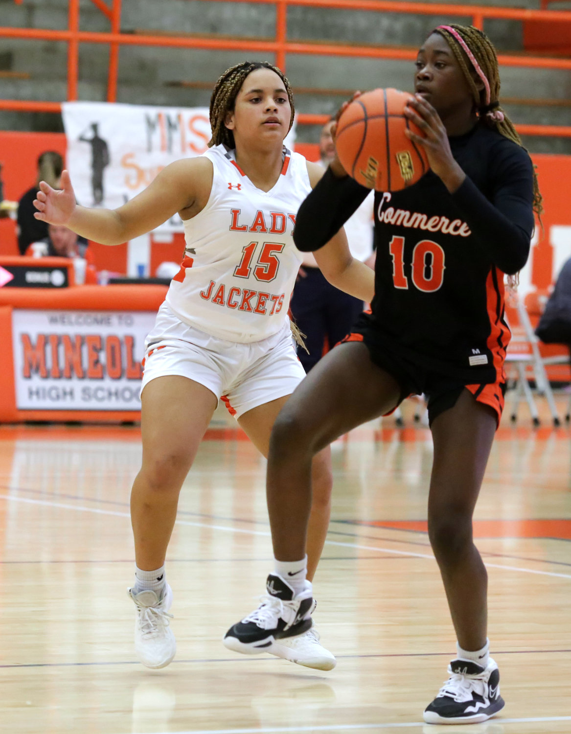 Paris Spigner’s energy and offensive, as well as defensive, contributions fueled the Lady Jackets.